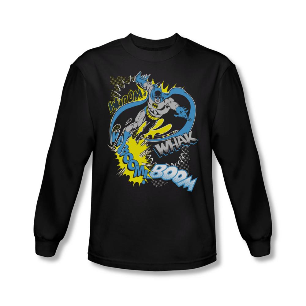 Batman Bat Effects Mens Long Sleeve Shirt