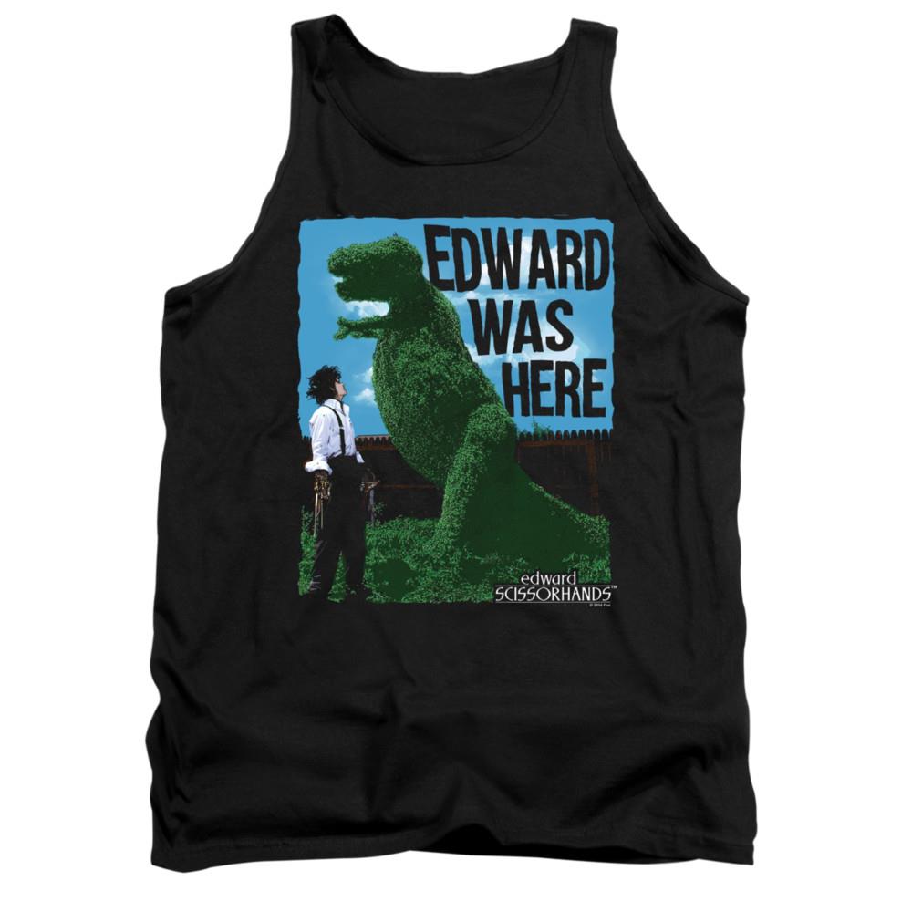 Edward Scissorhands Edward Was Here Adult Tank