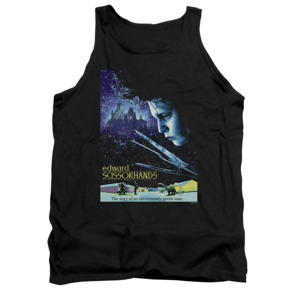 Edward Scissorhands Poster Adult Tank