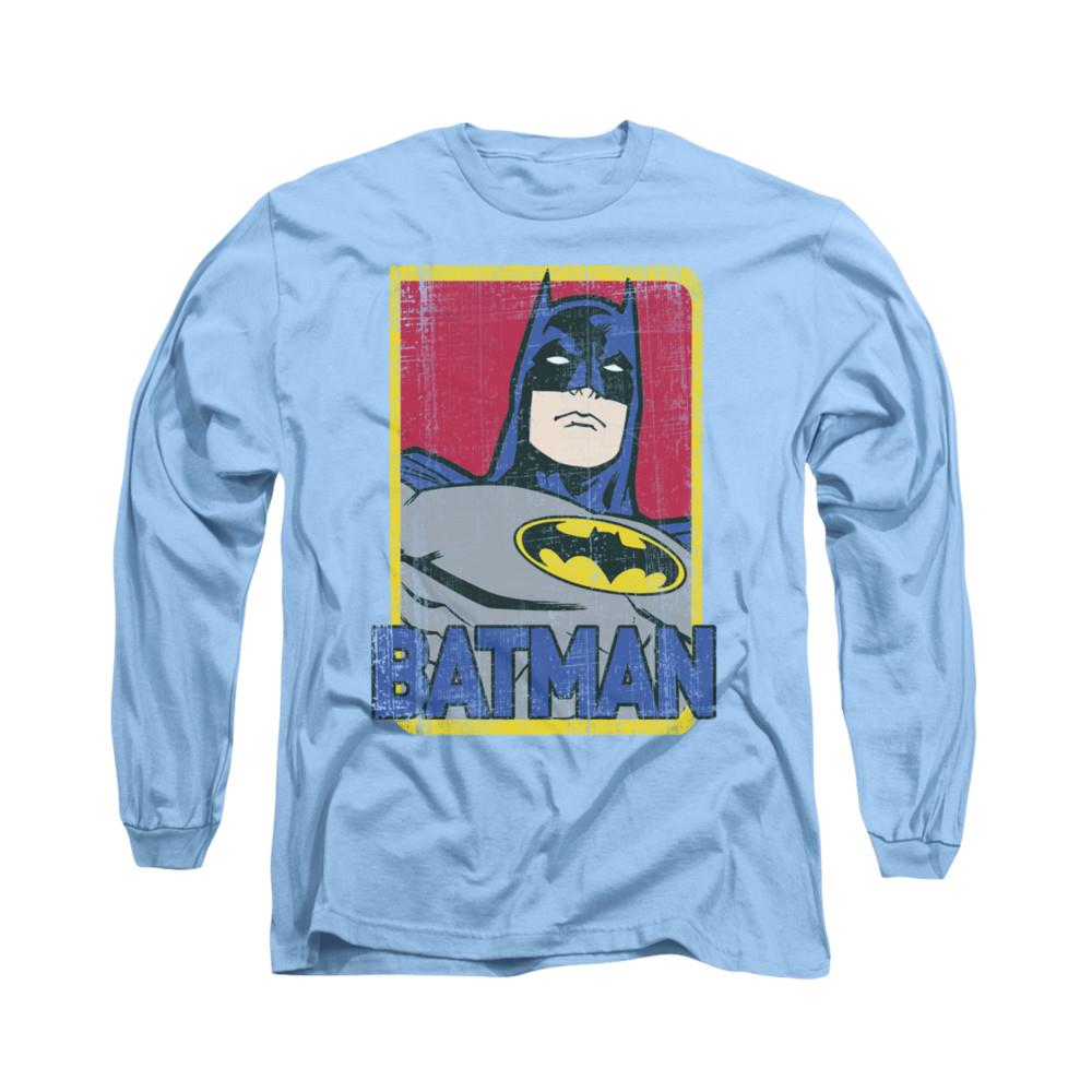 Batman Primary Mens Long Sleeve Shirt