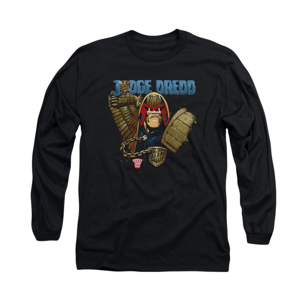 Judge Dredd Smile Scumbag Mens Long Sleeve Shirt