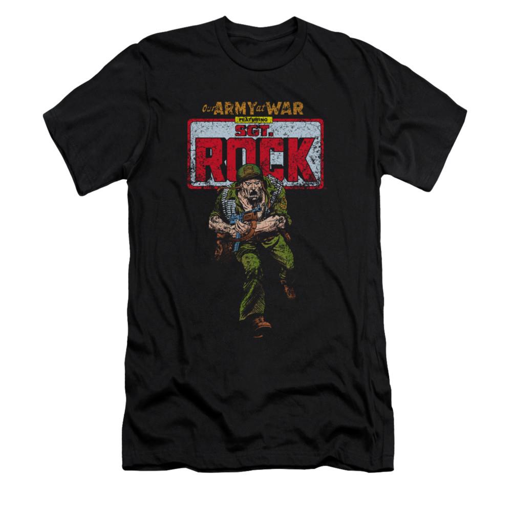 DC Comics Sgt Rock Mens Slim Fit Shirt