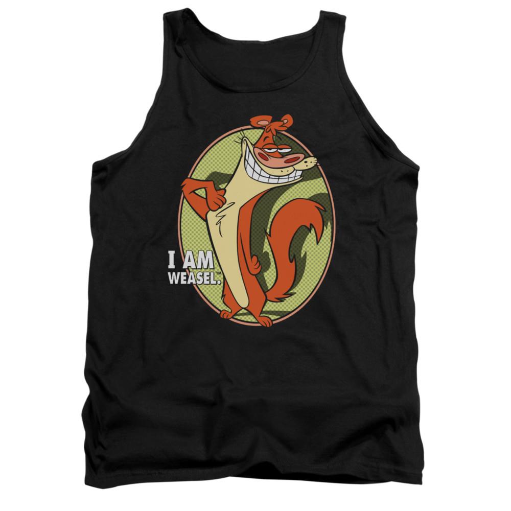 I Am Weasel Weasel Mens Tank Top Shirt