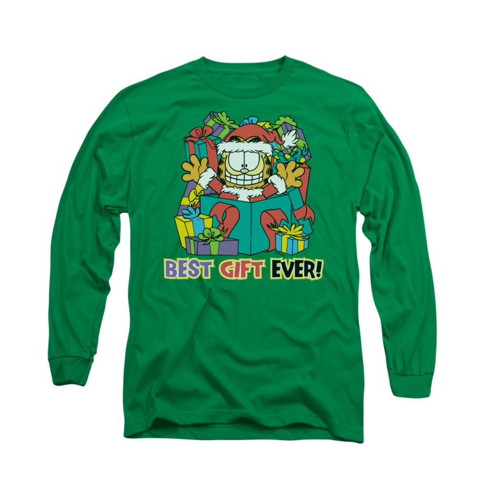 Garfield Best Gift Ever Mens Long Sleeve Shirt