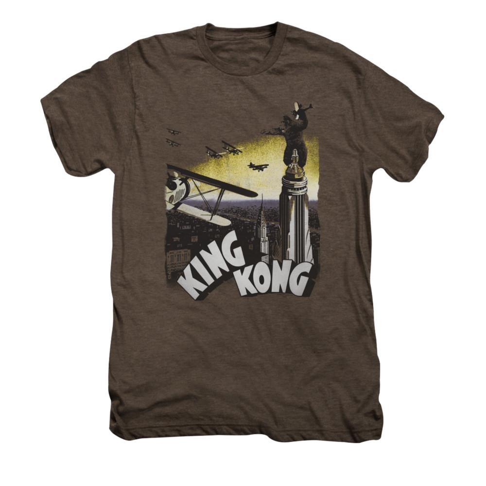 King Kong Final Battle Mens Premium Tee Shirt