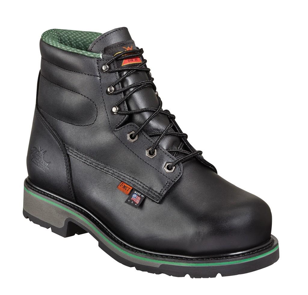 Thorogood Work Boots Mens Goodyear Storm Welt ST 8.5 D Black 804 6821