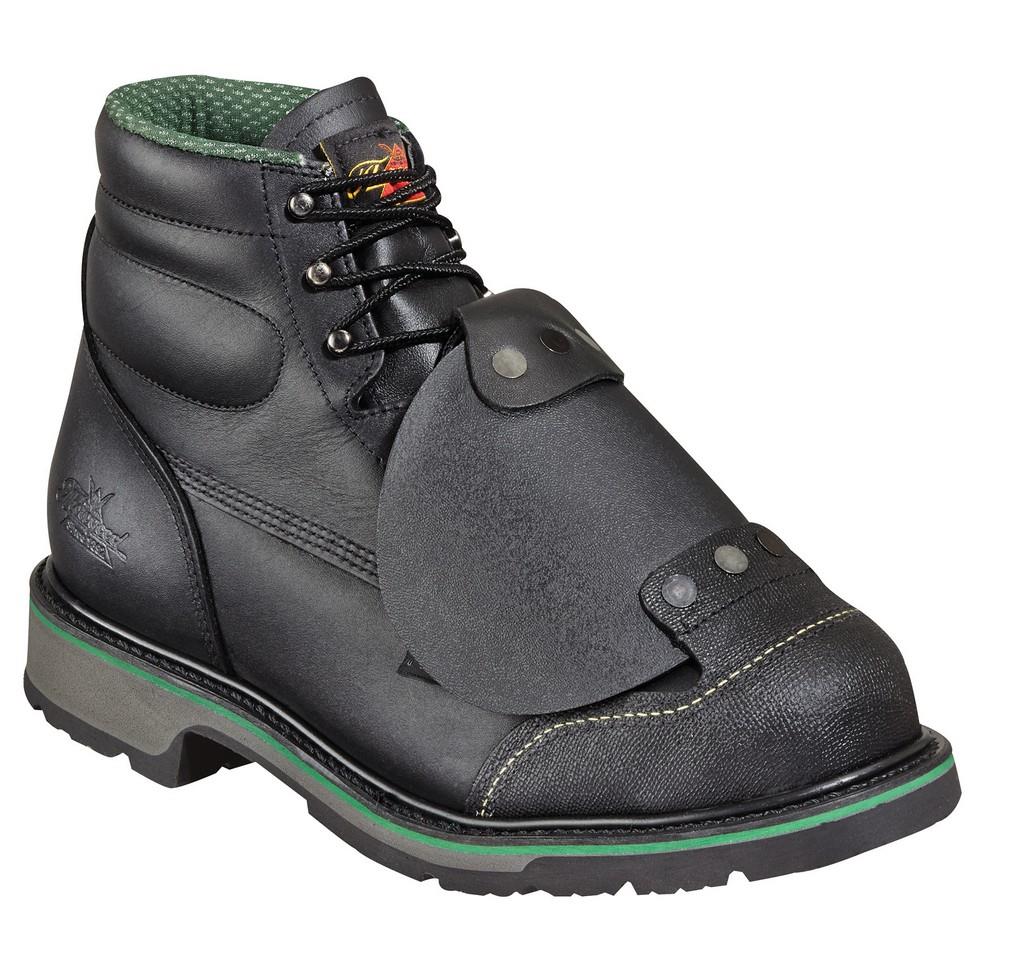 Thorogood Work Boots Mens Goodyear Welt Steel Toe 10 D Black 804 6911