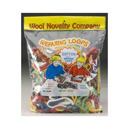 412 Cotton Loops 16oz Bag WOLY0412 WOOL NOVELTY CO. INC.