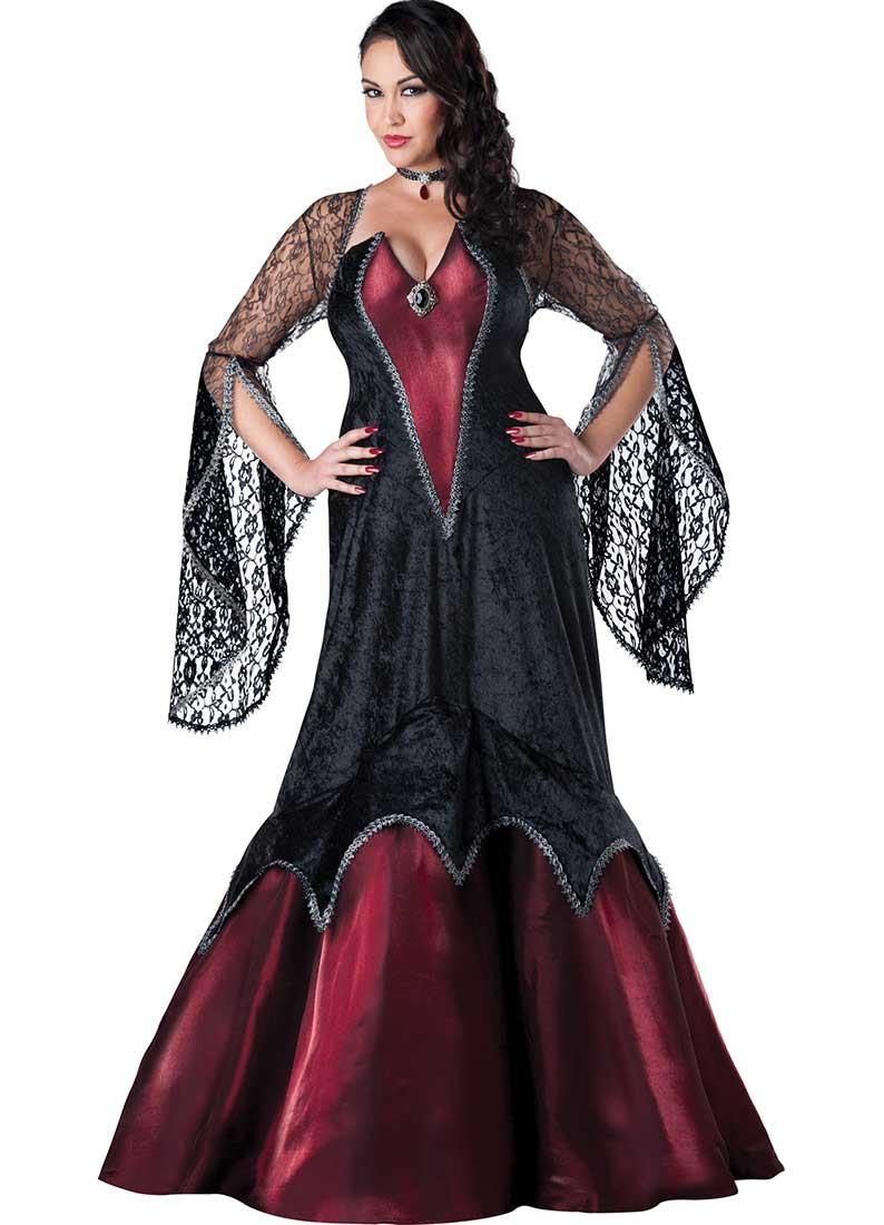 Plus Size Adult Female Piercing Beauty Vampire Costume by Incharacter Costumes LLC 5052