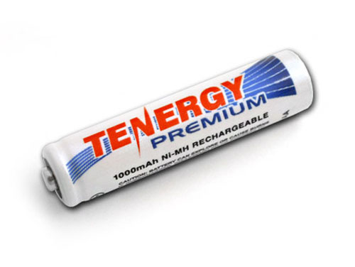 Combo: 60 pcs Tenergy Premium AAA 1000mAh NiMH Rechargeable Batteries