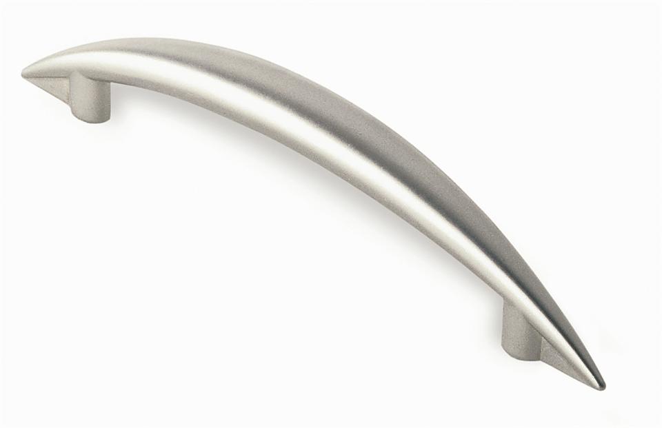 Delfin Pull 96 mm. CC (Set of 10) (Matte Nickel)