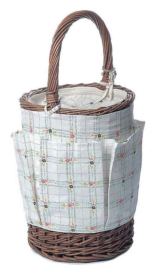 Picnic & Beyond Red Willow Wine Cooler Basket