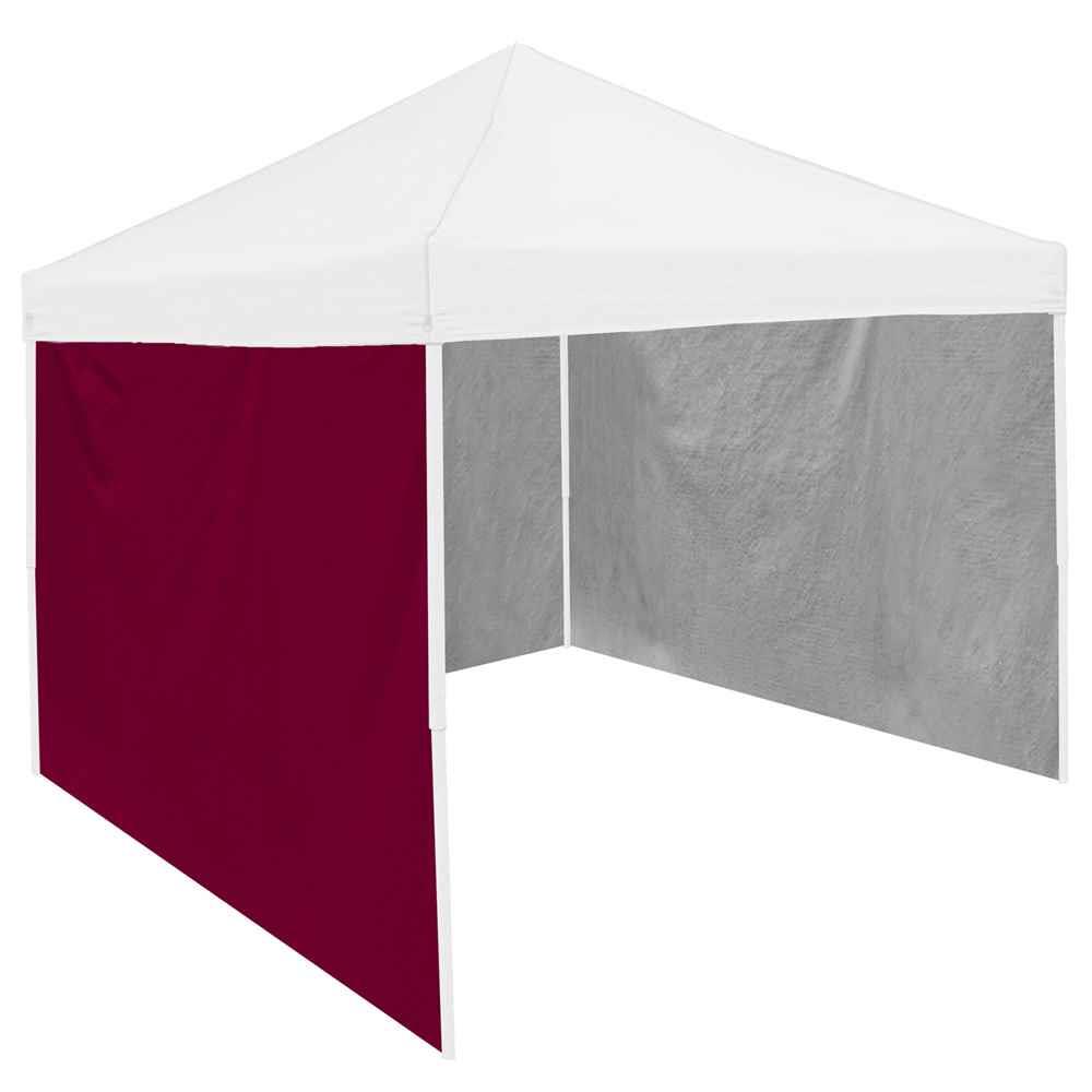 Plain Maroon Tent Side Panel