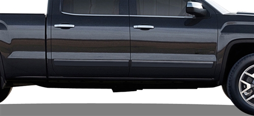 Body Side Molding for Toyota Camry (2012 2014) Clearwater Blue Metallic 8W1 [Set of 4]