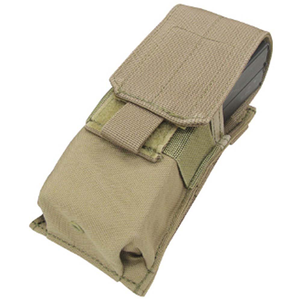 Condor Tactical Single 5.56 Modular Magazine Mag Pouch Tan MA5 003