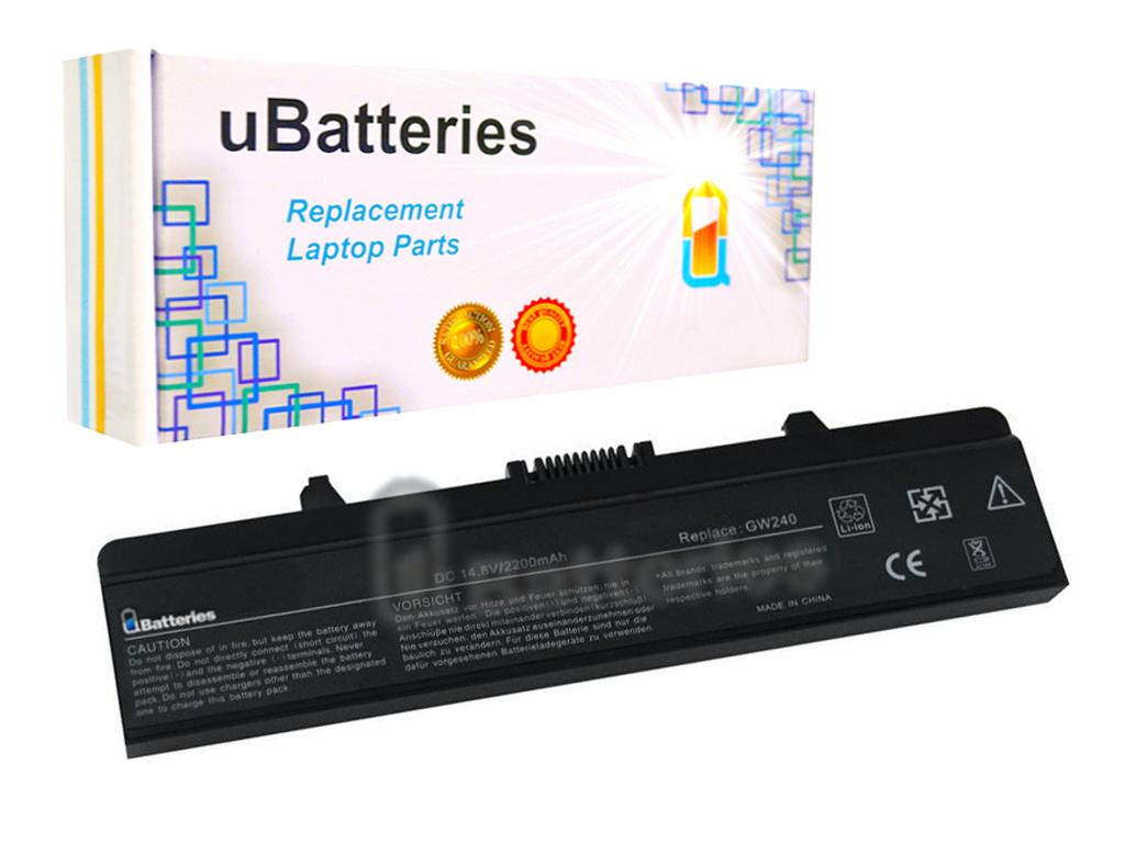 UBatteries Laptop Battery Dell Inspiron 1545 451 10478   4400mAh, 6 Cell