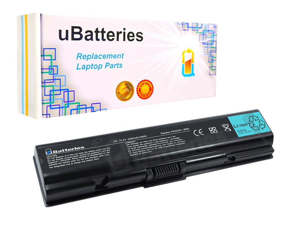 UBatteries Laptop Battery Toshiba Satellite A505 SP6988A   4400mAh, 6 Cell