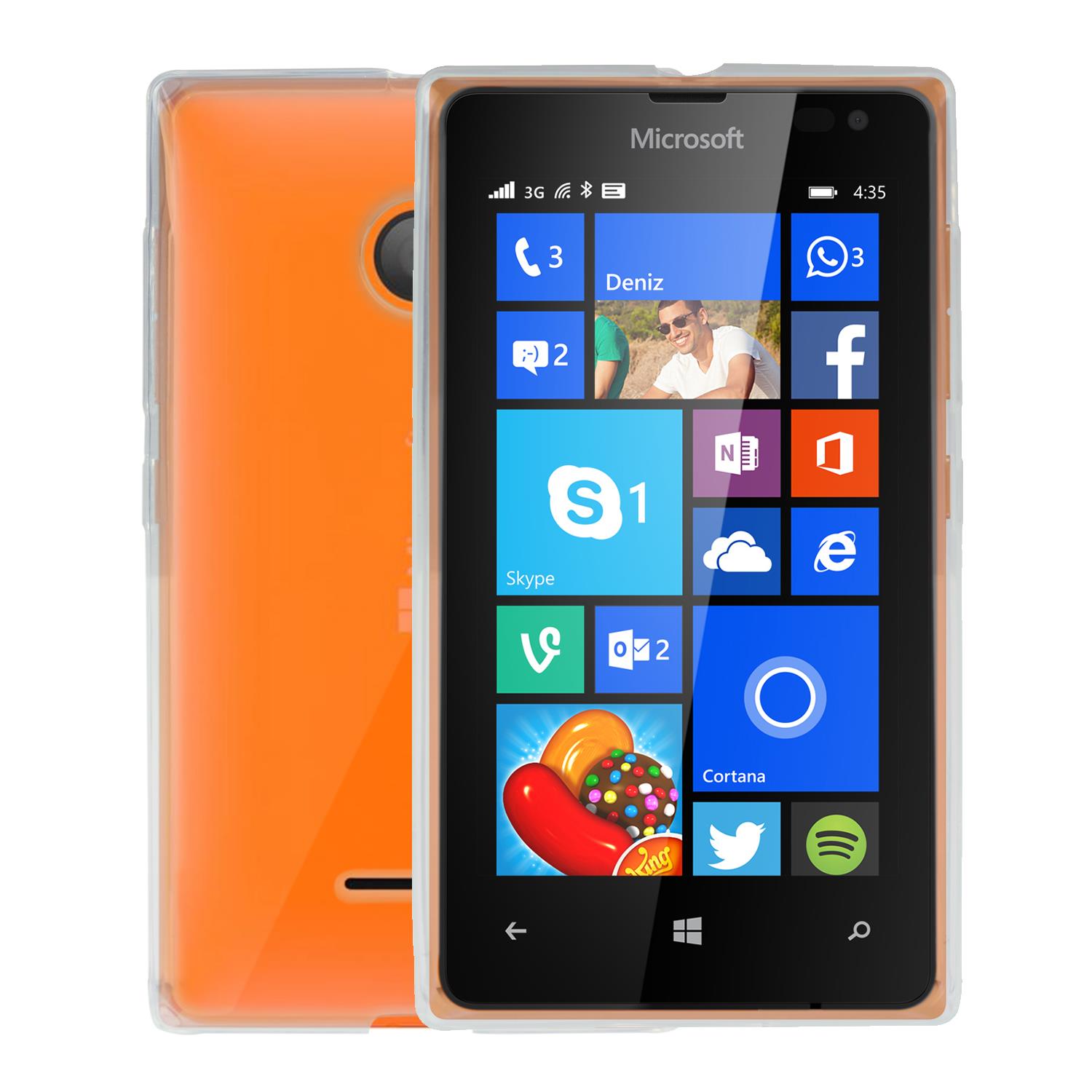 Crystal Clear Shockproof Thin Transparent Soft Dirt Dust Proof TPU Silicone Cover Case NOKIA lumia 532