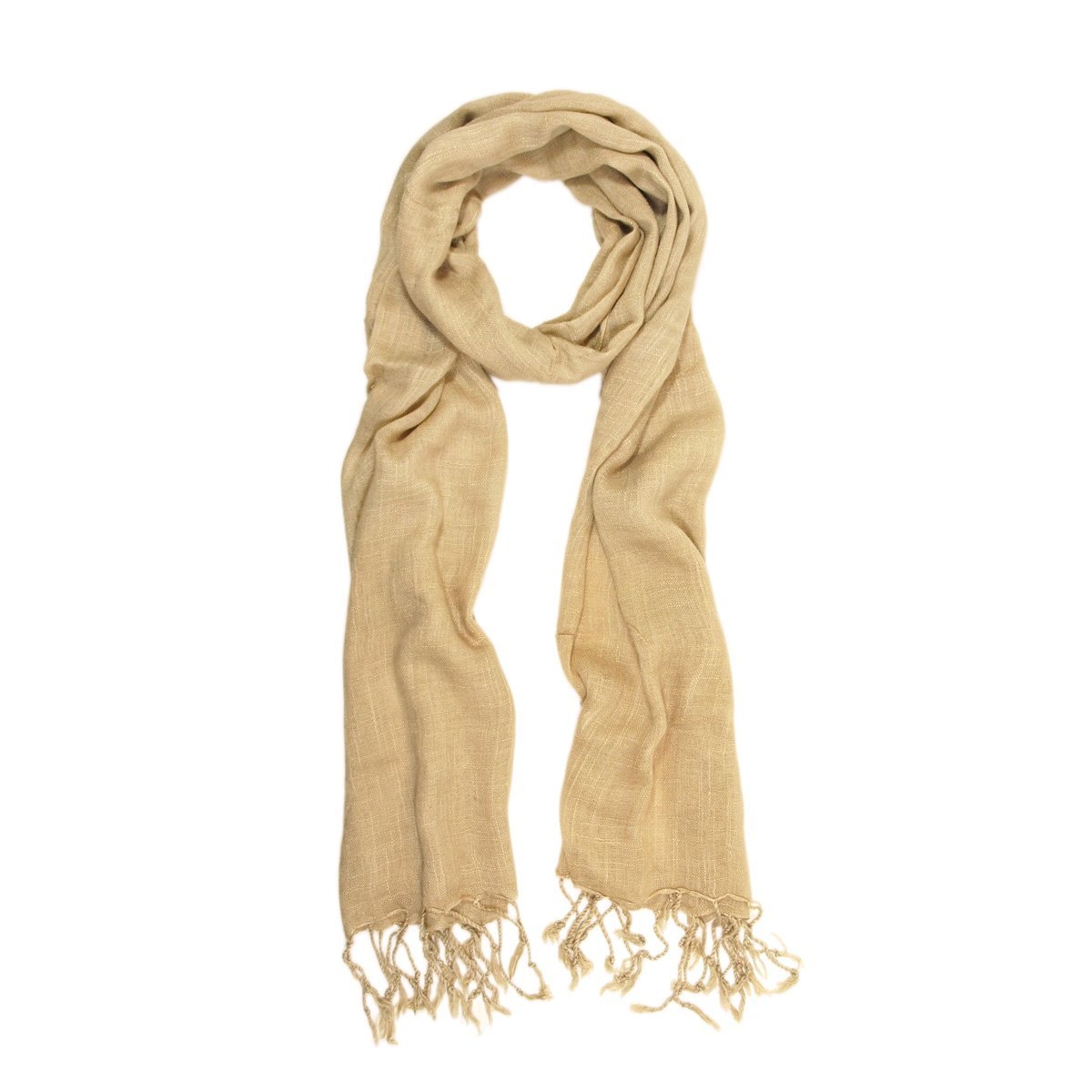 Yinglite Elegant Solid Color Viscose Fringe Scarf   Different Colors Available