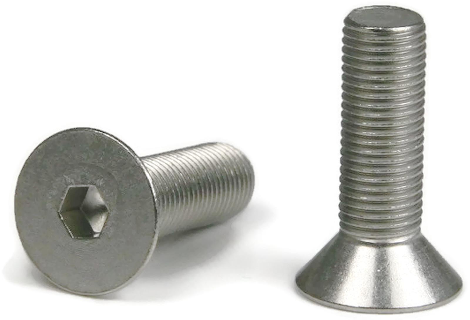 Flat Head Socket Cap Screw 18 8 Stainless Steel 5/16 24 x 5/8" Qty 100