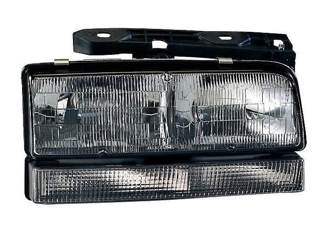 HEADLIGHT LE SABRE 93 96 COMBO HL ASY RH W/ BLACK EDGED LENS