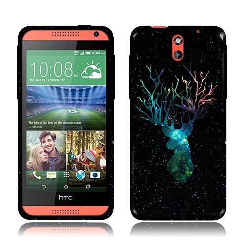 HTC Desire 610 Silicone Case   TPU Deer To Dream Galaxy Cosmo