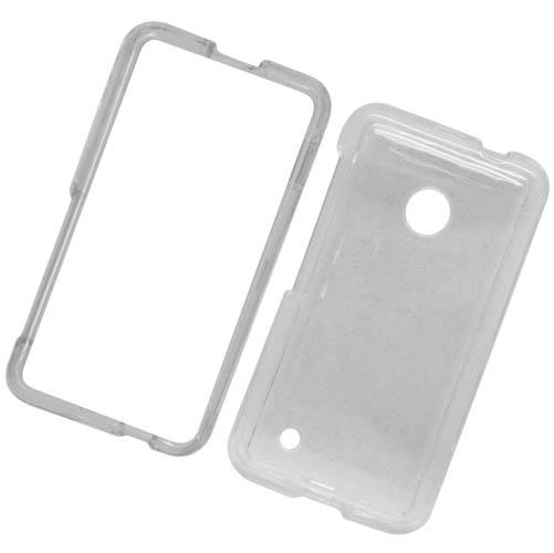 Nokia Lumia 530 Hard Case Cover   Clear Transparent