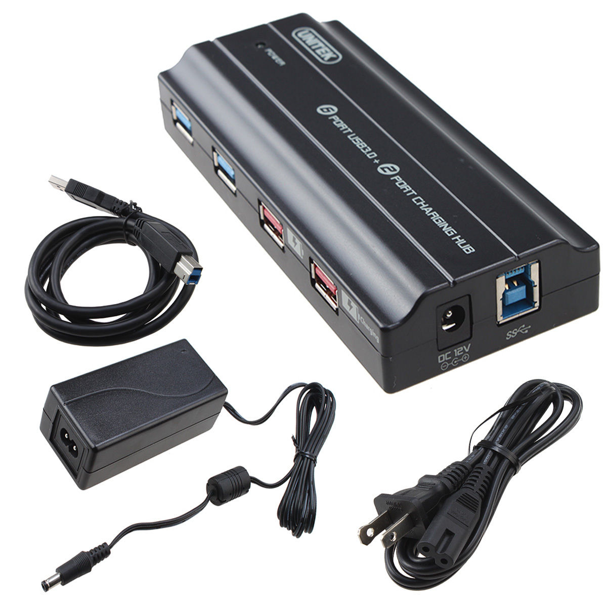 SIIG USB 3.0 & 2.0 7 Port Hub