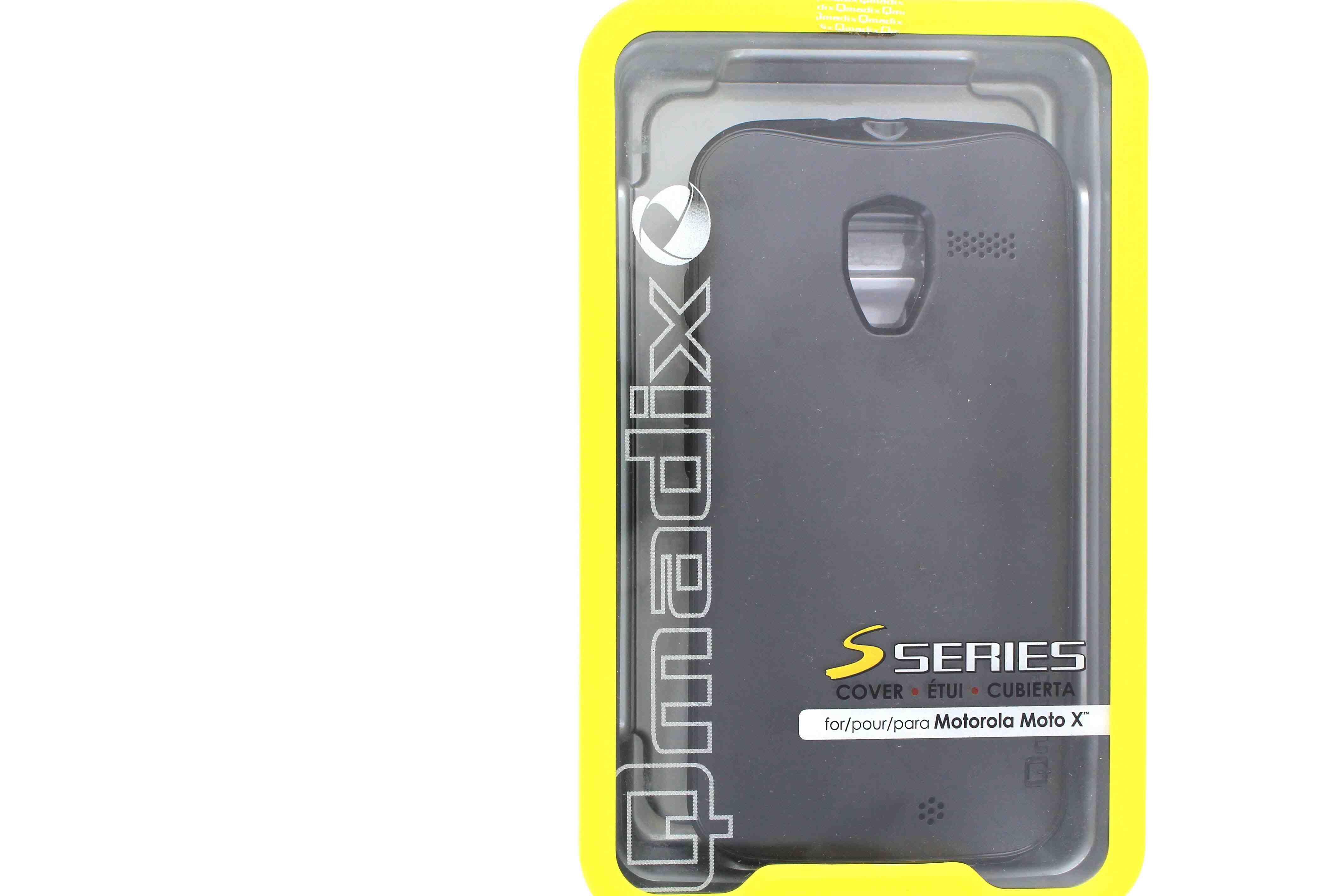 Qmadix S Series Case for Motorola Moto X   Black   QM SSMTXBKBK