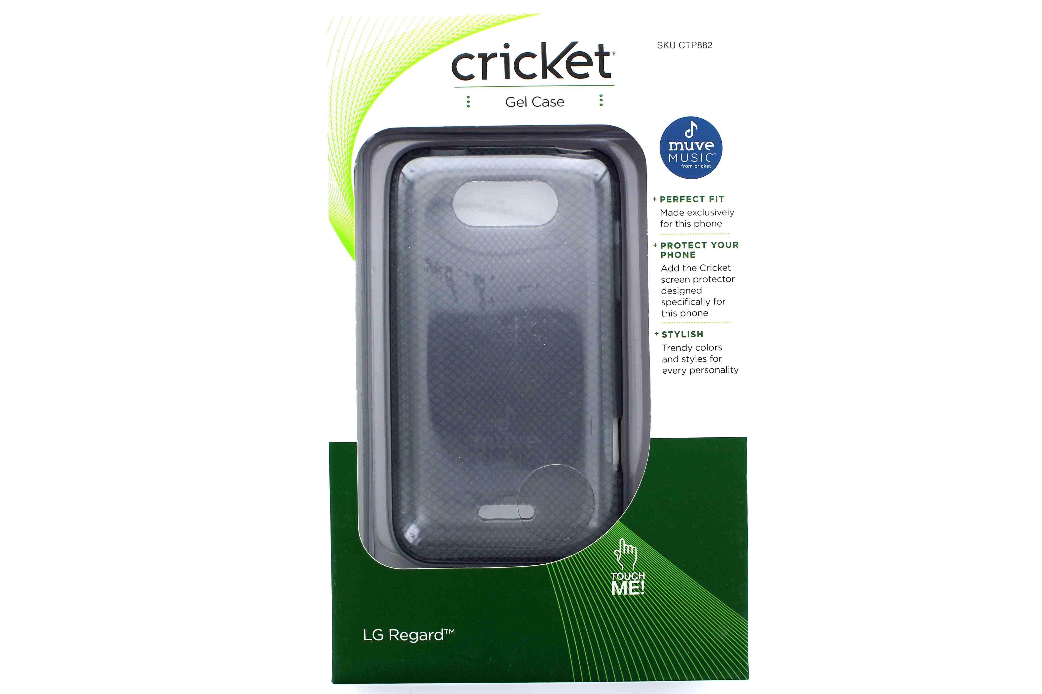 Cricket Gel Case for LG Regard   Clear   CTP882