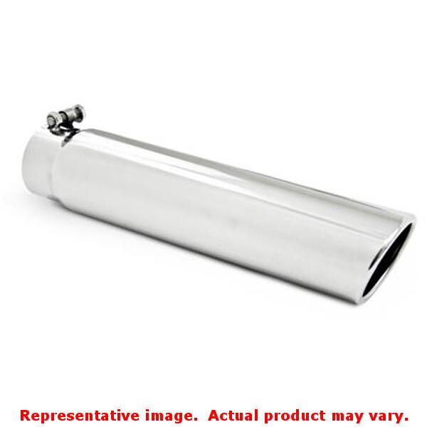 MBRP Universal Tips T5143 Mirror Polished Fits:UNIVERSAL 0   0 NON APPLICATION