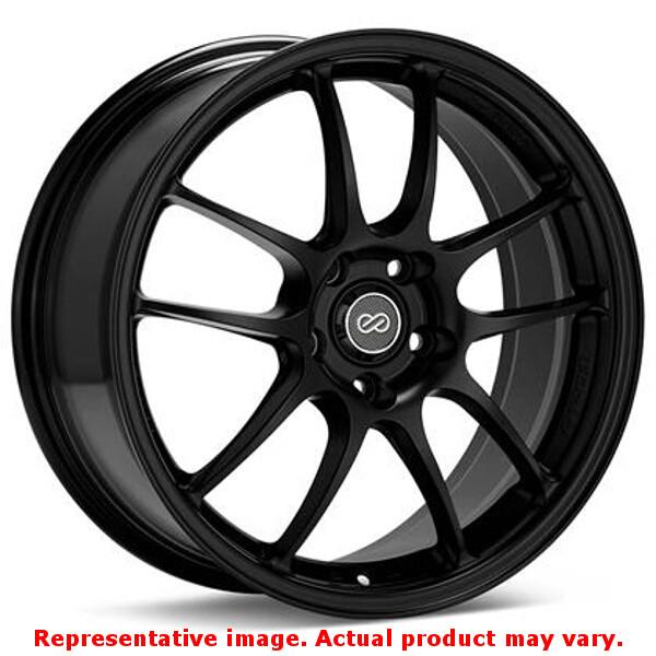 Enkei Lightweight Racing Series   PF01 460 780 6550BK Black 17x8 5x114.3 75 50