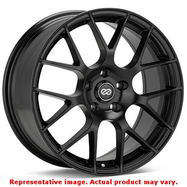 Enkei Tuning Series   RAIJIN 467 880 6540BK Black 18x8 5x114.3 72.6 40 Fits:UNI