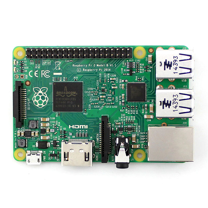 Raspberry Pi 2 Model B Project Board Development Board Linux/Windows 10 Mini PC Broadcom BCM2836 900MHz 1GB RAM