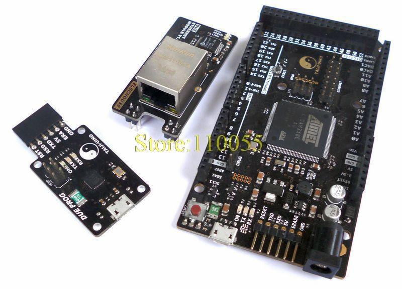 TAIJIUINO Due R2 w/ Programmer and DM9161 Ethernet PHY module, network for Ardui