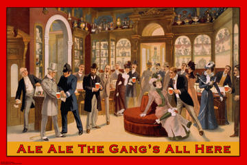 Buyenlarge   21066 4CG28   Ale Ale the Gang's All Here 28x42 Giclee on Canvas