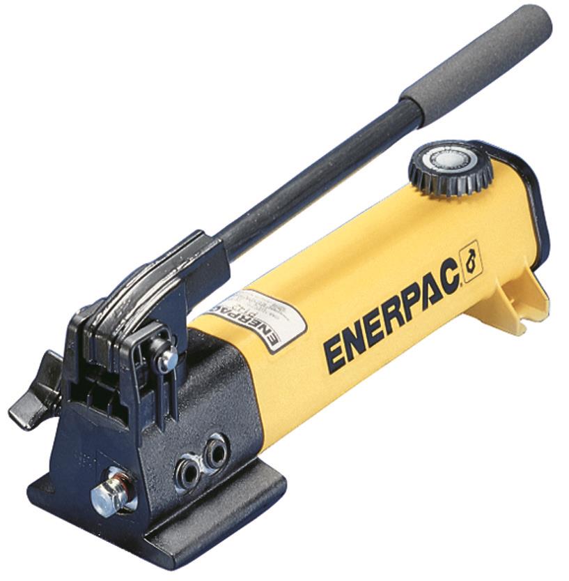 Enerpac   P 142   Hand Pump, 2 Speed, 10, 000 psi, 20 cu in