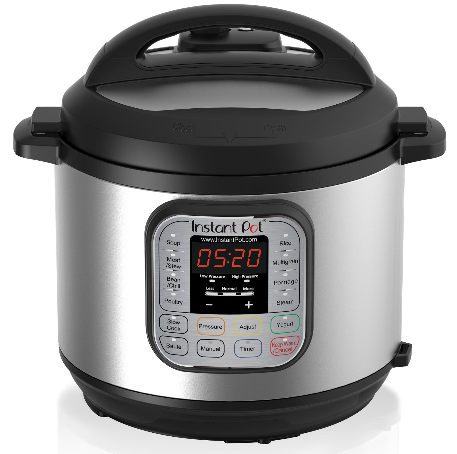 Instant Pot IP DUO50 7 in 1 Programmable Latest 3rd Generation Technology Pressure Cooker, 5 Quart