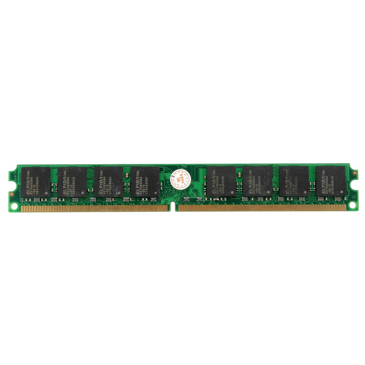 XIEDE 2GB(2x1GB)DDR2 533 PC2 4200 Non ECC Computer Desktop PC DIMM Memory RAM 240 pins
