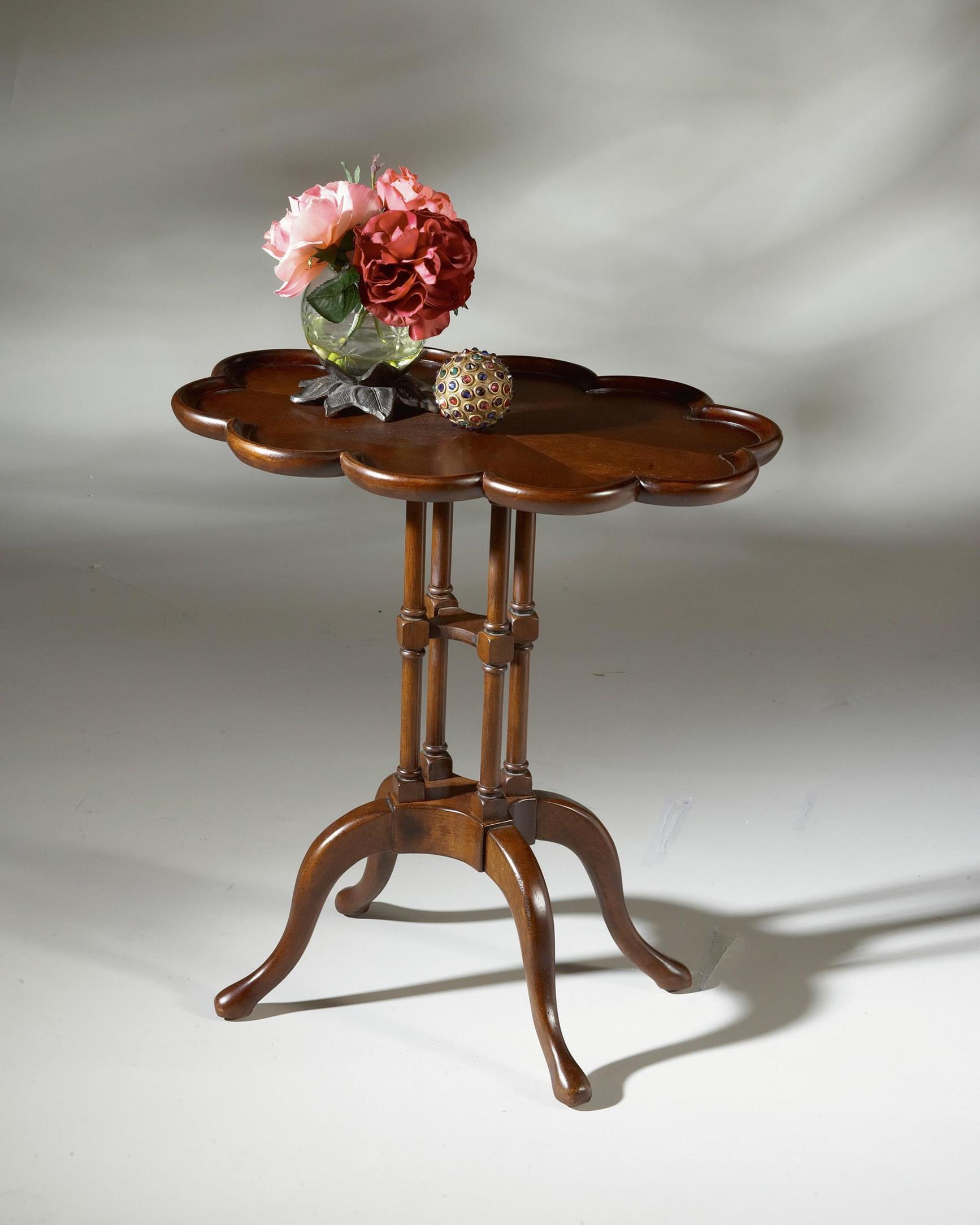 Butler Plantation Cherry Lloyd Oval Accent Table