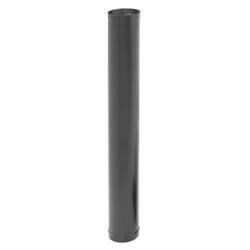 DuraBlack 8X12" 24 GA Single Wall Black Pipe