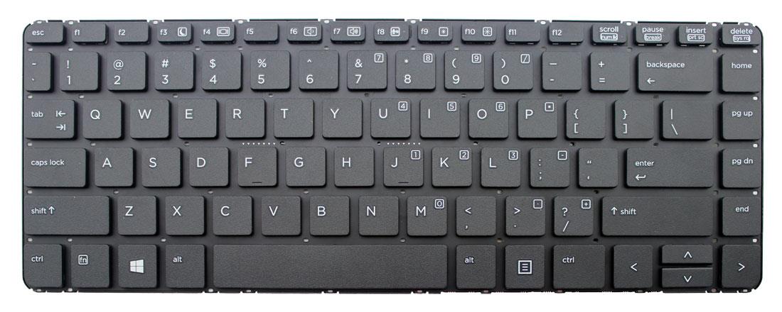 Laptop keyboard for HP ProBook 430 G2 440 G0 440 G1 440 G2 445 G1 445 G2 US layout Black Color