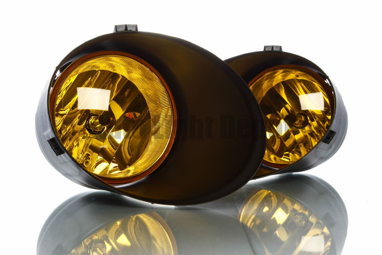 2007 2013 TOYOTA TUNDRA DOUBLE CREW CAB FOG LIGHTS LIGHT BUMPER LAMP YELLOW