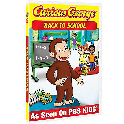 Curious George: Back to School DVD 