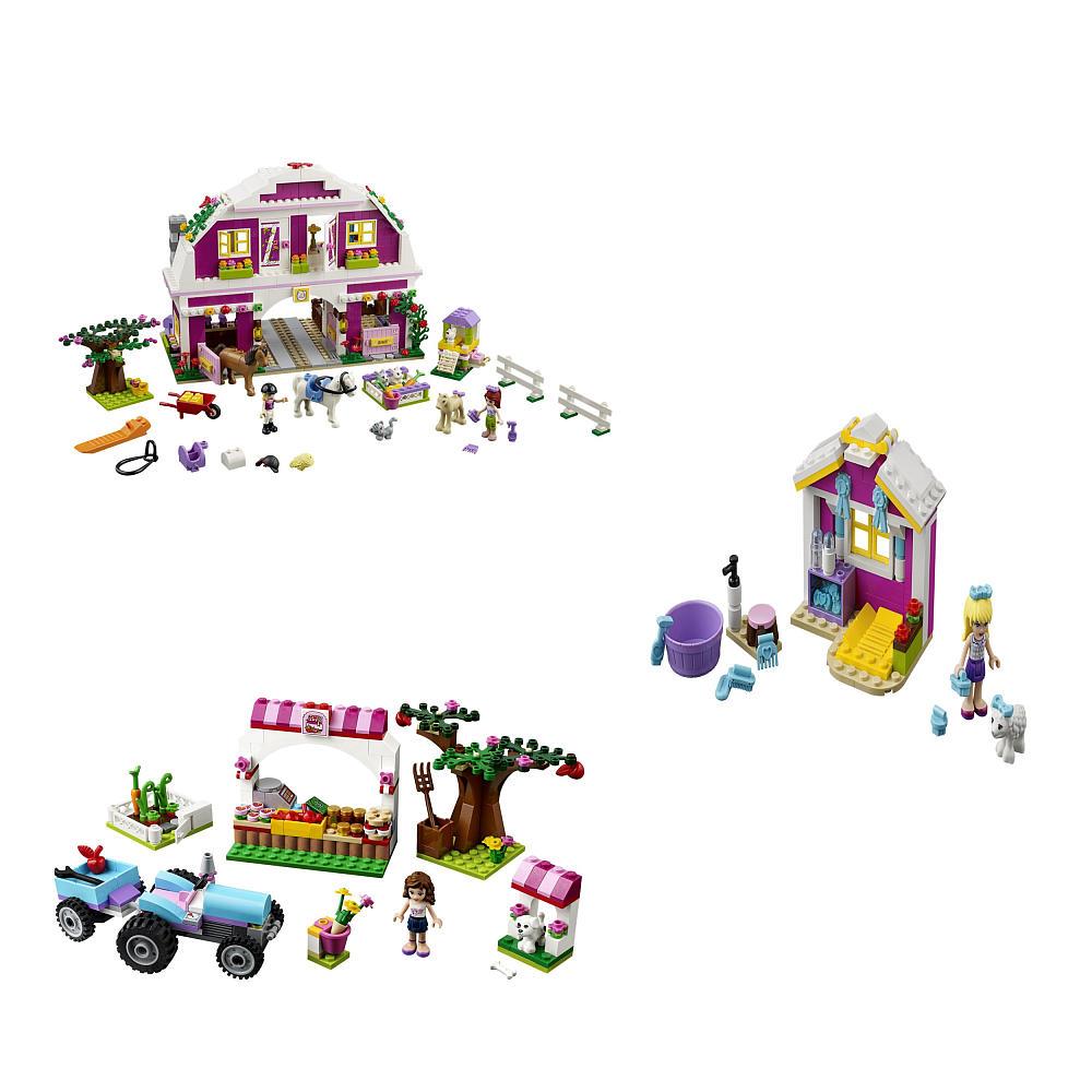 LEGO Friends Co Pack 41026, 41029, 41039