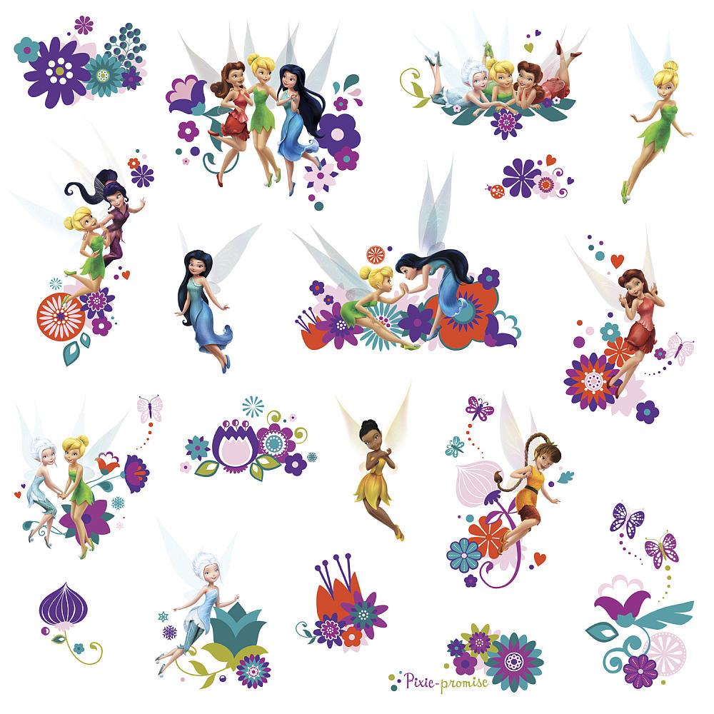 Disney Fairies   Best Fairy Friends Peel and Stick Wall Decals