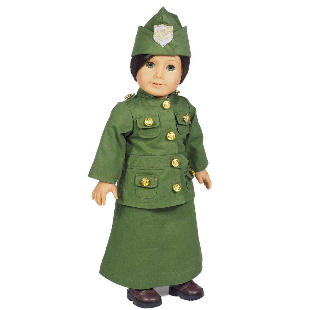 Salvation Army Historic Uniform Skirt, Jacket, Hat Fits 18 inch Dolls