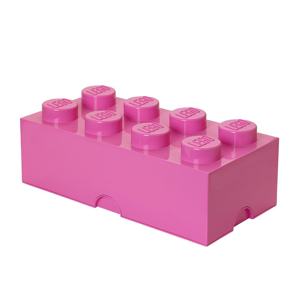 LEGO Storage Brick 8  Bright Purple 