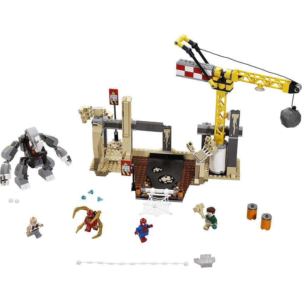 LEGO Super Heroes Rhino and Sandman Super Villain Team up 76037