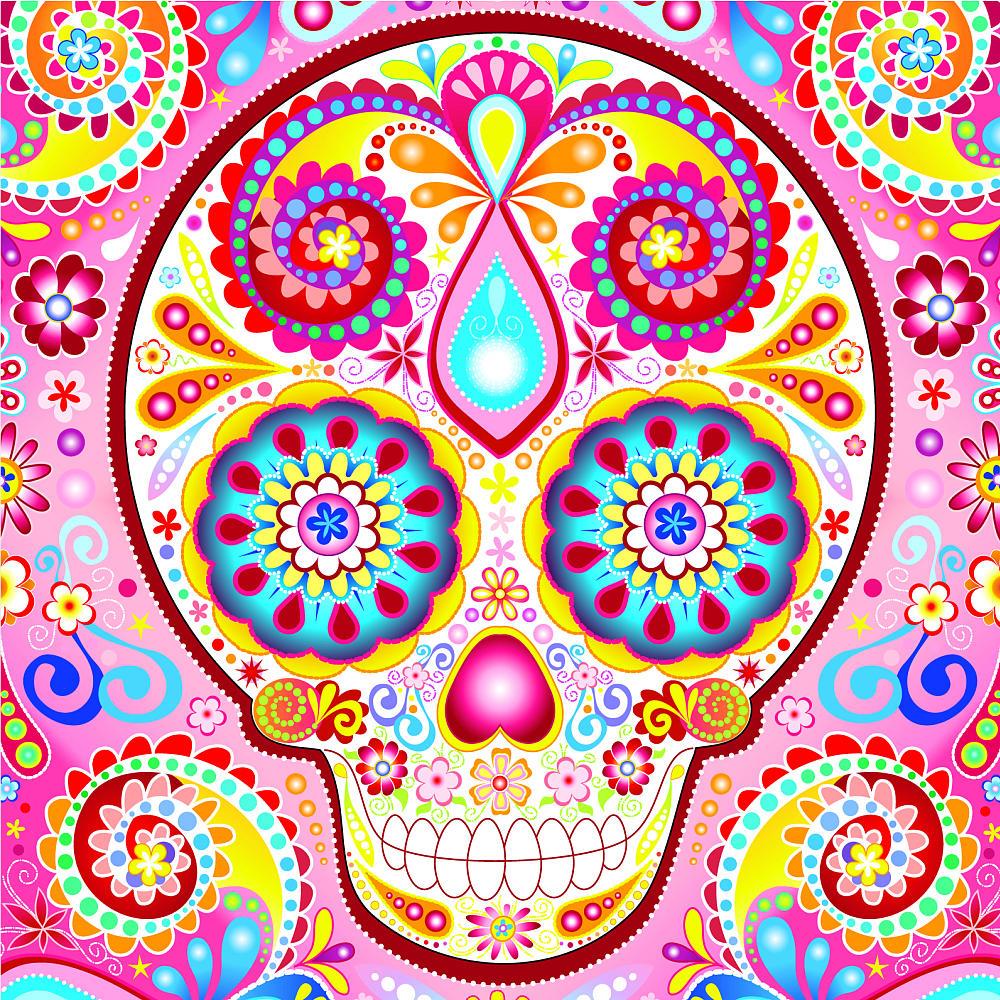 Sugar Skulls Jigsaw Puzzle   750 Pieces